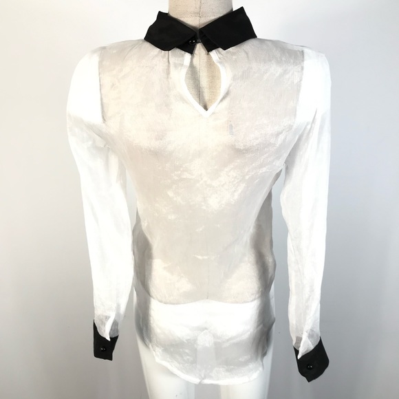 Style nanda semi sheer top - Picture 3 of 7